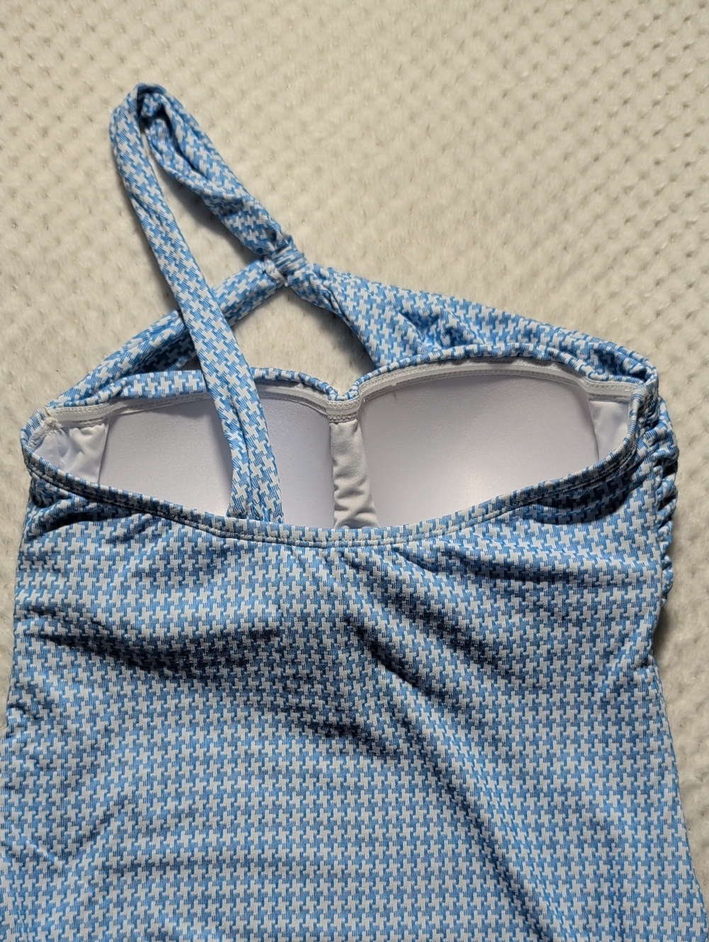 Cupshe Sugar & Spice Houndstooth One Piece Swimsuit - Picture 7 of 12